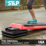 The Step Club Size Platform With Two (2) Freestyle Risers and Two (2) Original Risers
