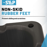 The Step High Step Platform with Four (4) Risers - Gray
