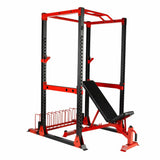 C1 Pro Power Squat Rack from Lifeline Fitness for Squat Rack and Smith Machine, compared to Titan Fitness.