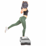 The Step Club Size Platform With Two Freestyle Risers and Two Original Risers from Lifeline Fitness for Step and Home in Grey compared to Total Fitness.