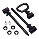 Lifeline Fitness Dumbbell Converter Set – Transform Dumbbells into Barbell & Kettlebell with Resistance Training Features- Resistance Trainers