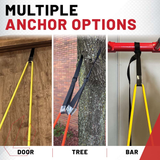 Lifeline Fitness Multi-Anchor – Versatile Resistance Band Anchor for Doors, Poles, Beams, and Outdoor Workouts
