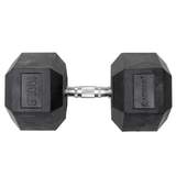 Lifeline Fitness Hex Rubber Dumbbells - Multiple Weight Options