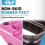 The Step Circuit Size Platform with Four (4) Freestyle Risers - Pink
