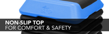 The Step High Step Platform with Four (4) Risers - Blue