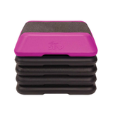 The Step Adjustable High Step Aerobic Platform with 4 Risers, Home Gym Workout Equipment, Fitness Exercise Equipment Made in the USA - Pink-Aerobic Step Platform
