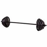 The Step 25kg Weight Set with Bar_1